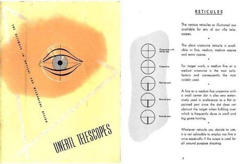 Unertl telescopes c1952 - telescopes,