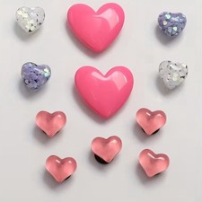 OFFICIAL CROCS jibbitz Heart