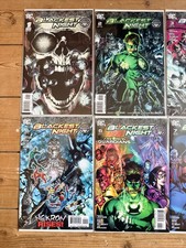 Blackest Night #1–8 Complete DC Comics Event (2009) Geoff Johns Green Lantern