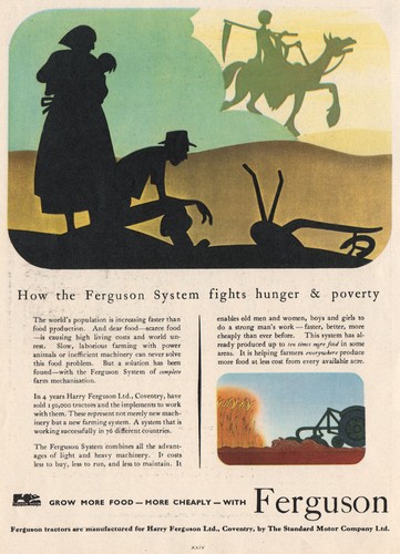 Tractor advert harry ferguson - tractor,