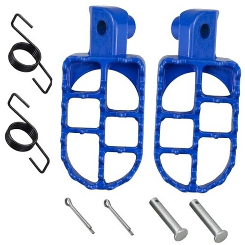 Blue foot pegs replacement - blue,