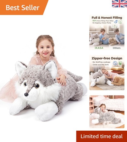 Lovable 78cm large - 78cm, wolf