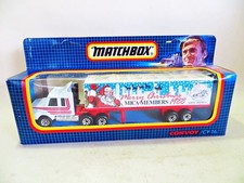 MATCHBOX CONVOY CY16 'SCANIA T142 MICA CHRISTMAS 1988 BOX TRAILER' MIB/BOXED