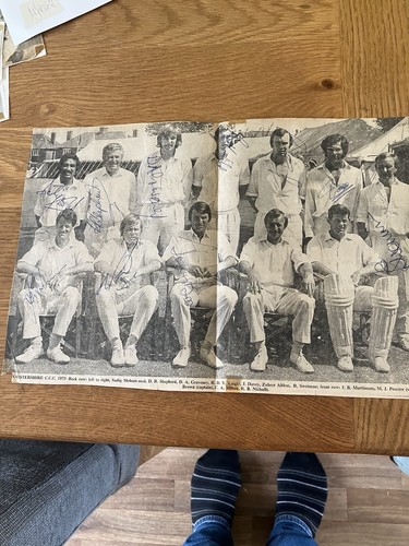 Gloucestershire cricket 1973 - gloucestershire,