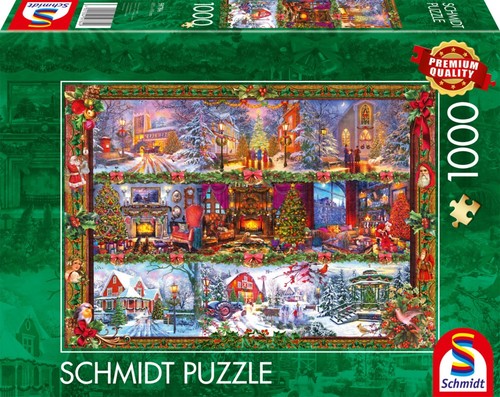 Schmidt seasons greetings 1000 - schmidt,