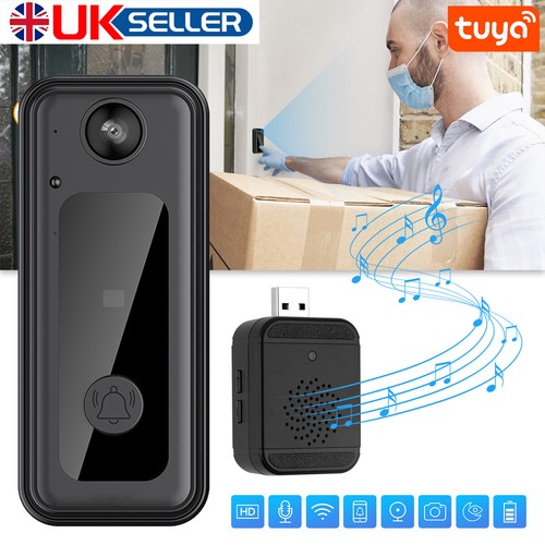 Wireless wifi video doorbell - wireless,