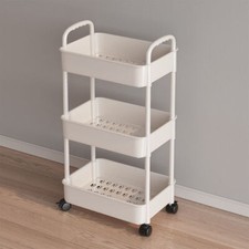 Tier storage trolley cart on - tier,