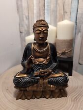 Buddha Sitting Resin Gold