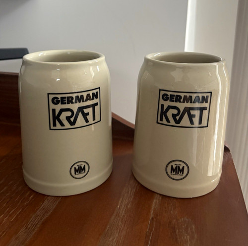 Vintage style german kraft - style,