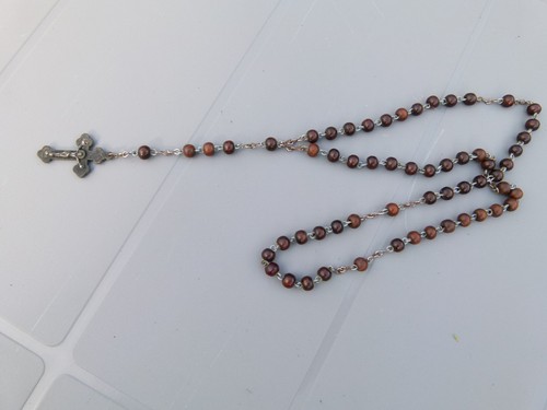 Antique wooden rosary - antique,