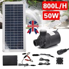800L/H Solar Panel Powered