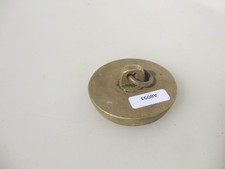 Victorian Brass Plug Hole Waste Cap Drain Antique Vintage Sink Basin Bath 60mm
