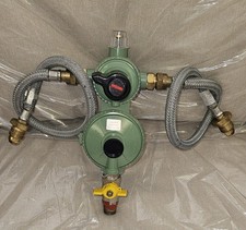  AUTOMATIC 2 BOTTLE CHANGEOVER KIT REGULATOR DHP700K PROPANE GAS CYLINDER