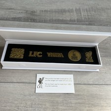 Liverpool Pin Badges 2023/24 Season Official x 5 Special Edition Box