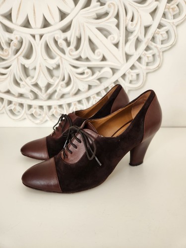 Hobbs brown leather - leather, suede