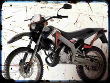 A4 photo motorbike rcr 50 Gilera