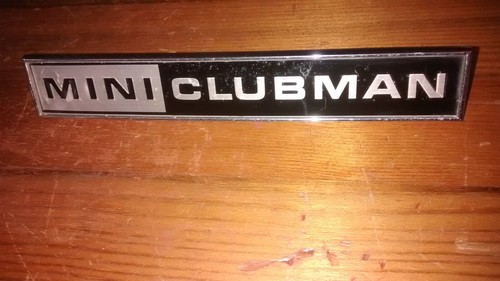 Classic mini clubman bootlid - mini,