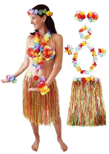 Hawaiian fancy dress - fancy, costume