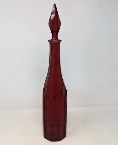 Vintage bohemian ruby red - ruby,