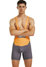 Mens Tauwell Large Grey & Gold