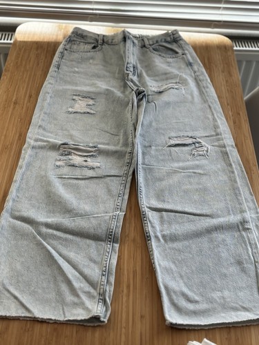Zara girls denim light blue - girls,