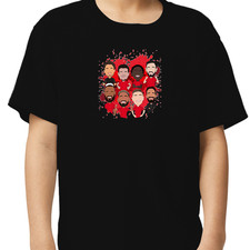 Man Utd 2025-26 Vector Heroes Kids T-Shirt Tee 3-13 Years Manchester