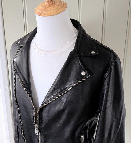 Allsaints black sheep leather - sheep,