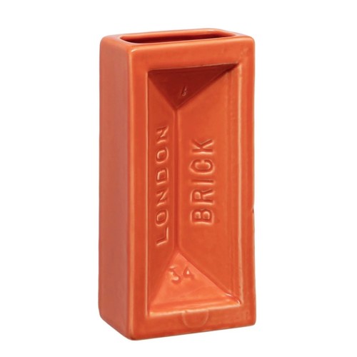 London brick vase - brick, in