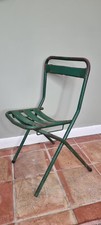 Vintage French green metal