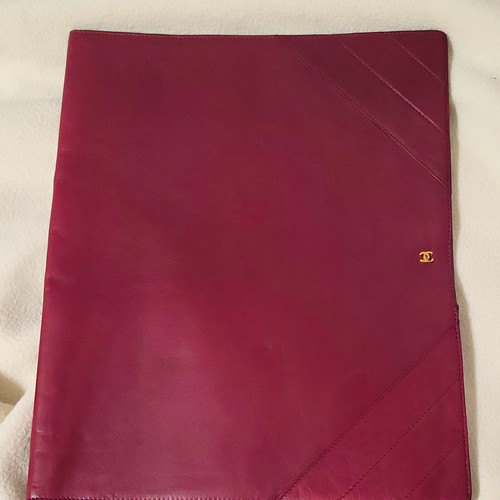 Chanel burgundy rectangle - chanel,