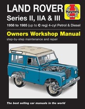 Land Rover Series II, IIA & III Petrol & Diesel (1958-1985) Haynes Repair Manual