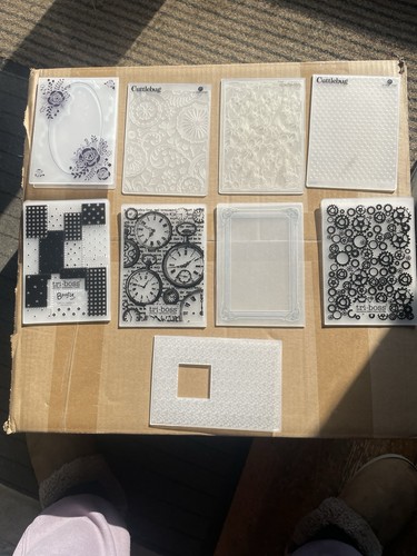 Embossing plates plastic - embossing, all