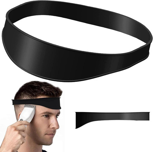 Neckline shaving template and - neckline,
