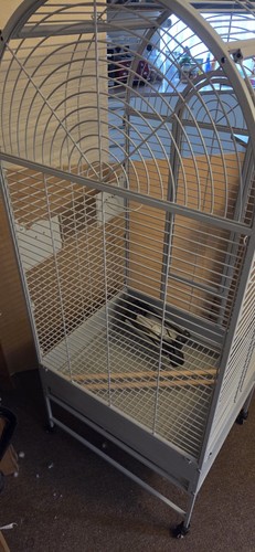 Large sized open top parrot - open,