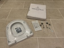Villeroy & Boch Subway Compact Toilet Seat Quick Release Soft Close 9M66S101 NEW