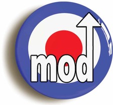 MOD BADGE BUTTON PIN CLASSIC