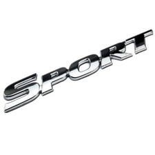 1x Car Styling 3D ABS Chrome