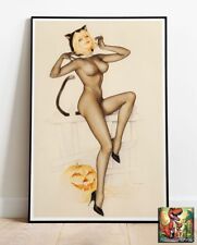 Playboy Vintage Sexy Illustration Photo / Poster Up To 36"