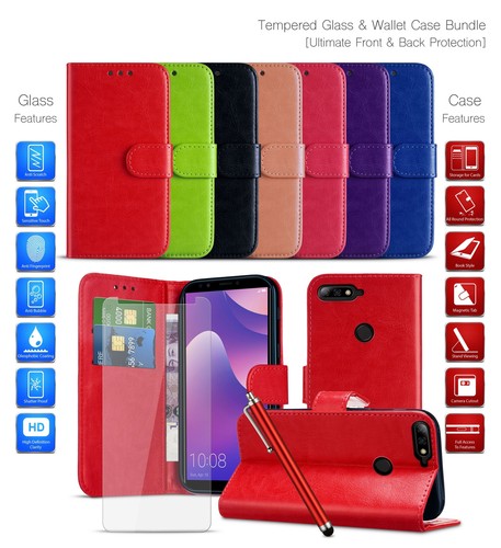 Flip leather wallet phone case - wallet,