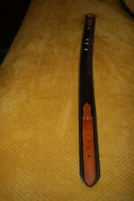 hand made leather gun belt and