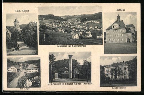 Postcard lenzkirch the - postcard, in
