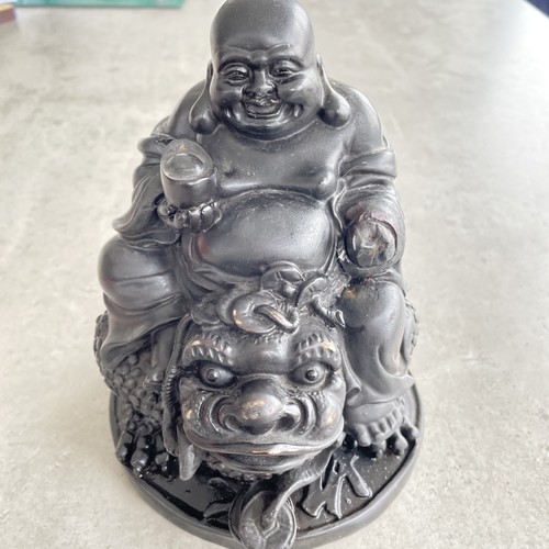 Tall rasin buddha statue - 7”,