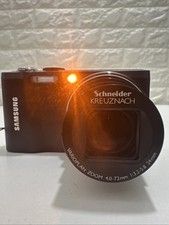 Samsung WB690 12.0MP 18z Schneider Kreuznach Lens Digital Camera Black Tested