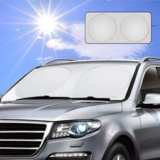 2 x Premium Car Windscreen Sun
