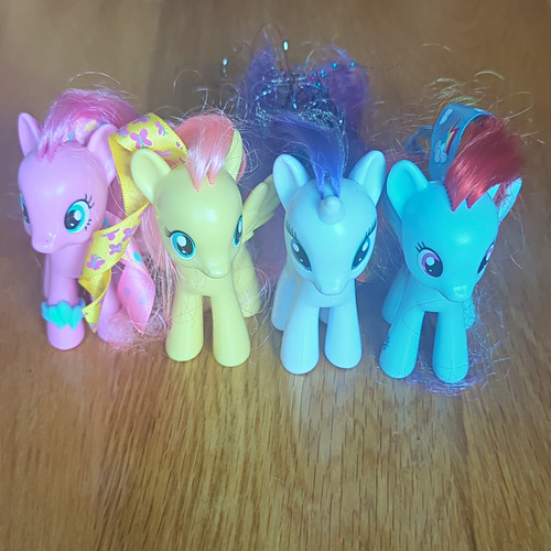 Mlp rainbow power brushables - rainbow,