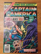 Captain America King-Size Annual # 3 Marvel Jack Kirby Story/cover 1976 FN/VF