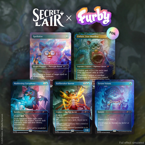 Mtg secret lair furby - lair, furby: