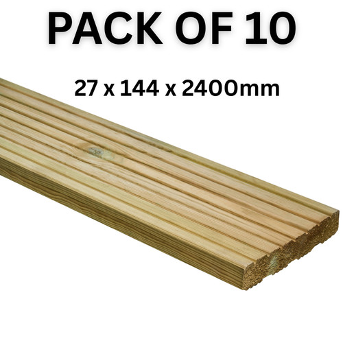 Treated decking boards - decking,