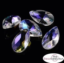 10 Crystal Glass Faceted Sun
