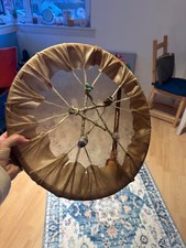 Camel Hide Shamanic Shaman Drum Round  20cm